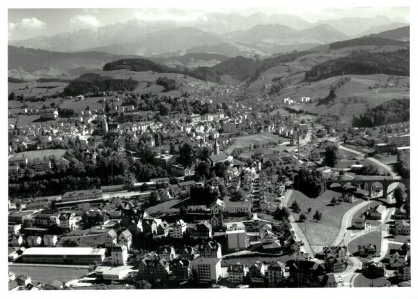 Heerbrugg, Flugaufnahme Vorderseite