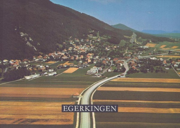 Egerkingen SO  -  Flugaufnahmen Vorderseite