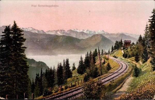 Rigi Scheideggbahn Vorderseite