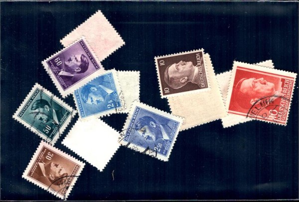 Adolf Hitler Briefmarken Vorderseite