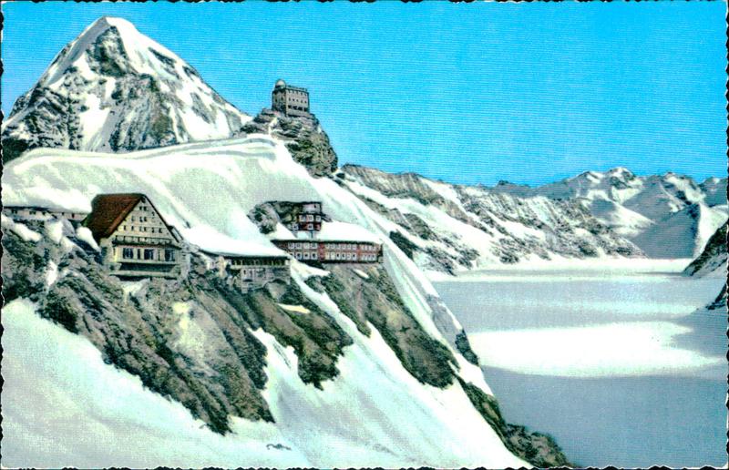 Jungfraujoch Bern Schweiz Kartenplanet Ch Alte Ansichtskarten