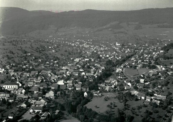 Bütschwil, Flugaufnahme Vorderseite