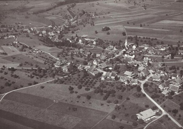 Rifferswil ZH - Flugaufnahmen Vorderseite