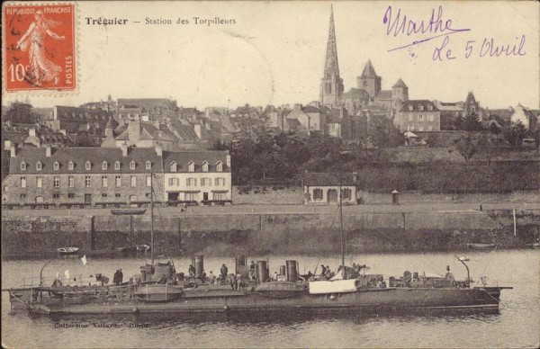 Station des Torpilleurs Vorderseite