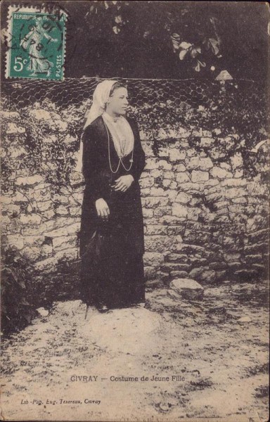 Givray, Costume de Jeune Fille Vorderseite