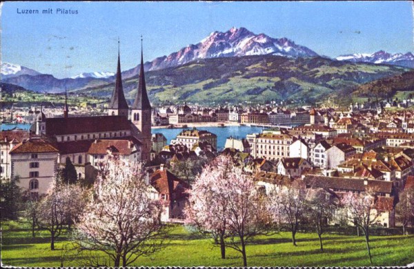 Luzern mit Pilatus