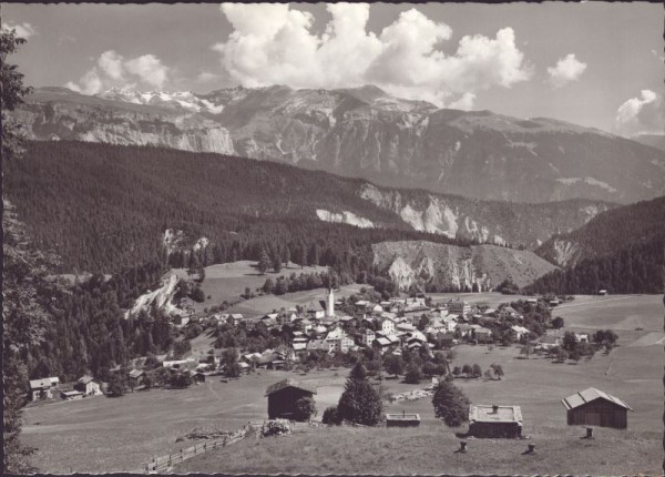 Valendas, Blick zum Flimmserstein