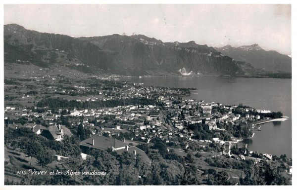 Vevey et les Alpes vaudoises Vorderseite