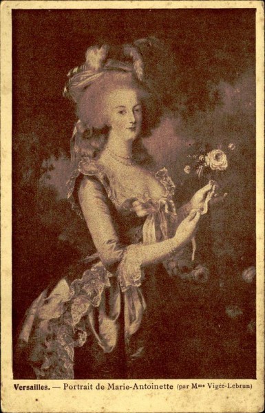 Versailles - Portrait de Marie-Antoinette Vorderseite