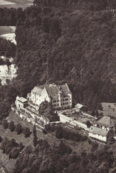 Schloss Sonnenberg, Stettfurt TG - Flugaufnahmen Vorderseite