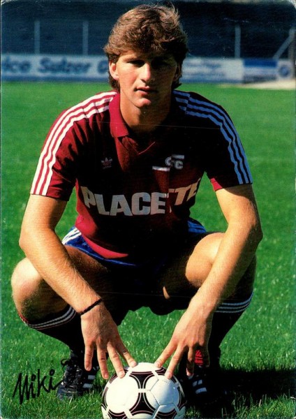 Fredy Grossenbacher, FC Servette Vorderseite