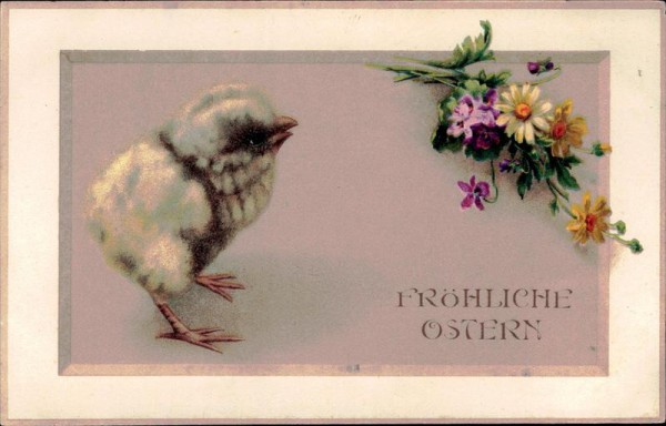 Fröhliche Ostern Vorderseite