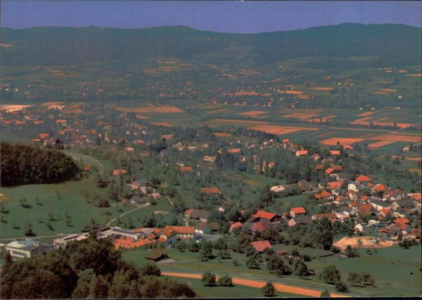 Gontenschwil, Flugaufnahme Vorderseite