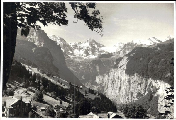 unbekannte Berglandschaft Vorderseite