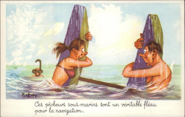 Ces pêcheurs... Vorderseite