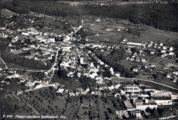 Bischofszell, Fliegeraufnahme Vorderseite