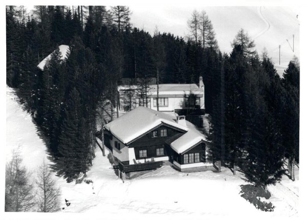 Zermatt, Flugaufnahme Vorderseite