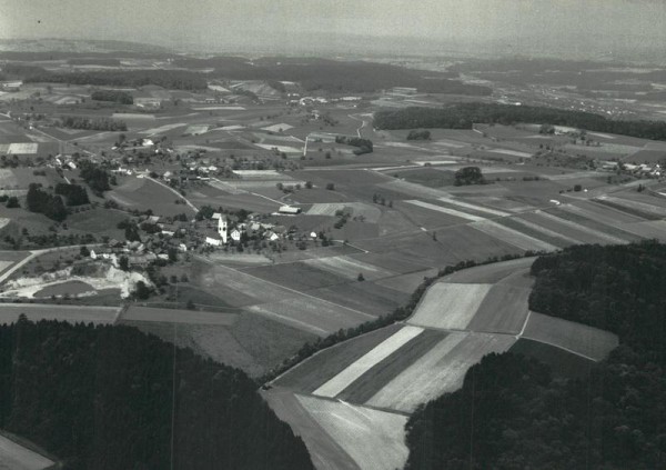 Wiesendangen, Flugaufnahme Vorderseite