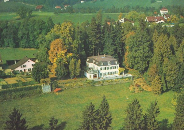 Erholungsheim "Goldberg", Feldbach ZH - Flugaufnahmen Vorderseite