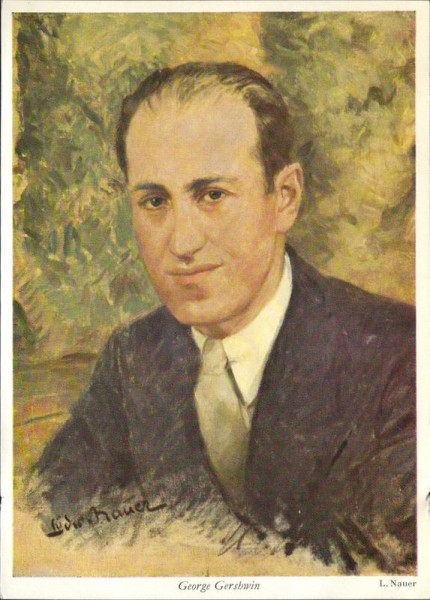 L.Naur: George Gershwin (1898.-1937) Vorderseite