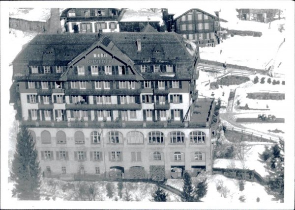 Wengen, Hotel Belvedère Vorderseite