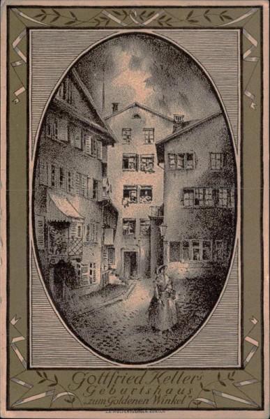 Gottfried Keller's Geburtshaus Vorderseite