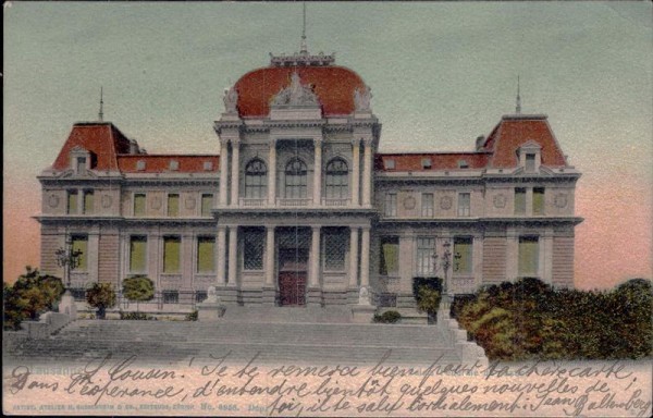 Palais de justice de Montbenon (Lausanne) Vorderseite