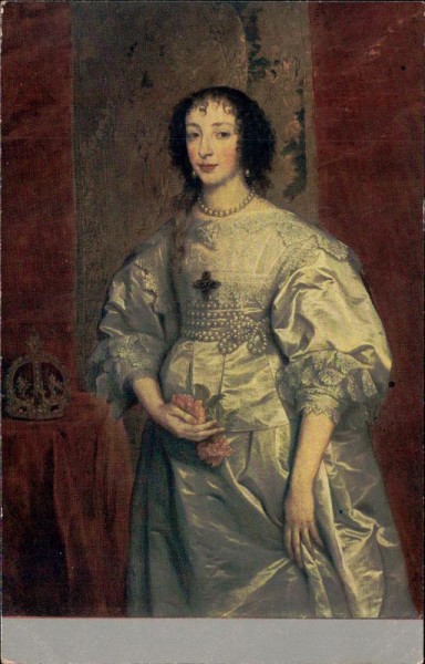 Henriette von Frankreich, Königin von England Vorderseite