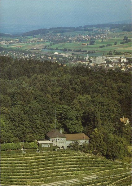 Winterthur, Restaurant Goldenberg,  Flugaufnahme Vorderseite