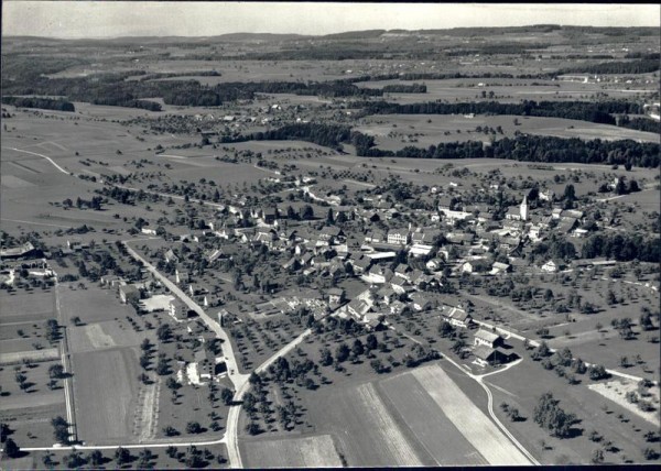 Märstetten Dorf, Flugaufnahme Vorderseite