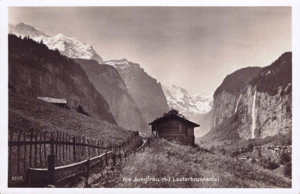 Die Jungfrau mit Lauterbrunnental