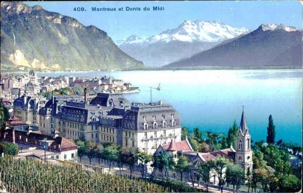 Montreux et Dents du Midi Vorderseite