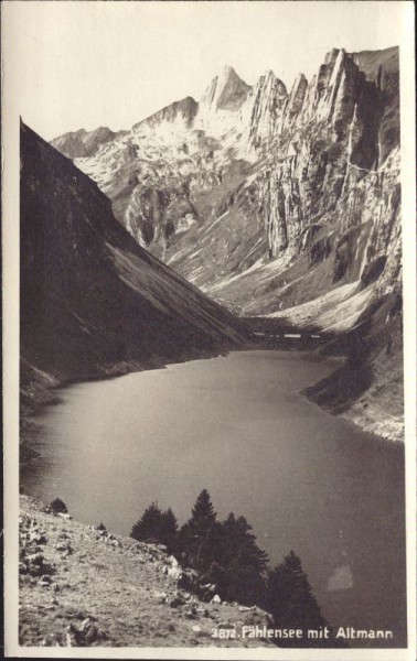 Fählensee mit Altmann