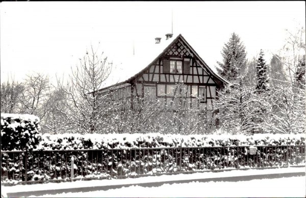 unbekanntes Haus, ev. Erlenbach Vorderseite