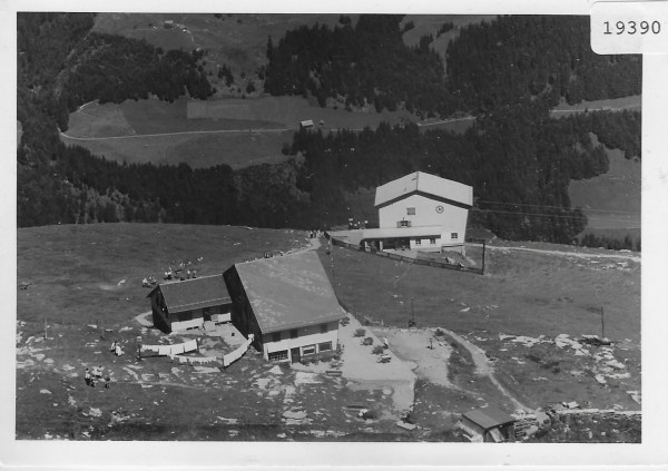 Flugaufnahme Bergstation Ebenalp AI - Foto: 95x125mm