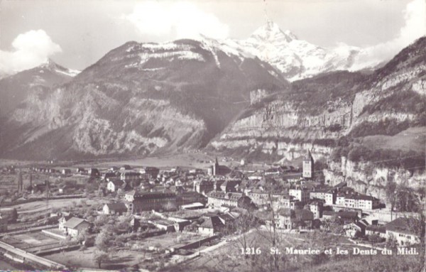 St. Maurice et les Dents du Midi