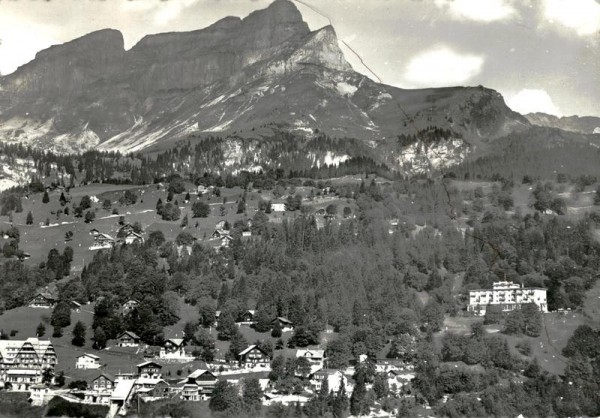 Braunwald, Fliegeraufnahme Vorderseite