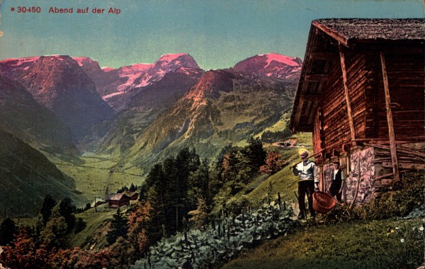 Abend auf der Alp