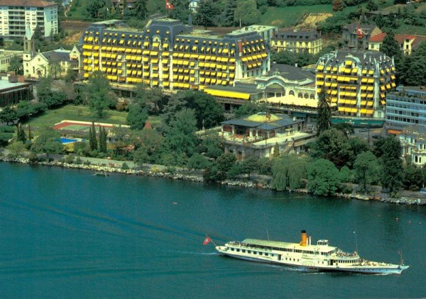 Le Montreux Palace Vorderseite