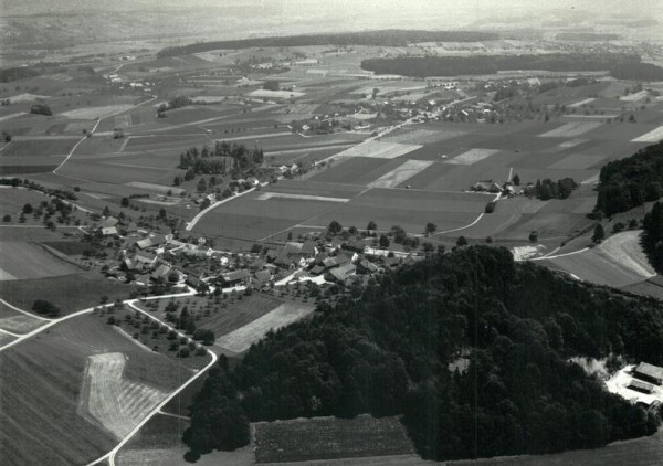 Hettlingen, Flugaufnahme Vorderseite