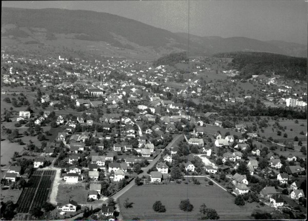 Niedererlinsbach,  Flugaufnahme Vorderseite