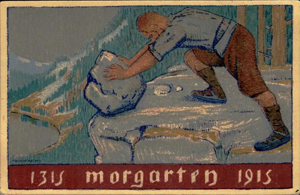 Morgarten 1315-1915 Vorderseite