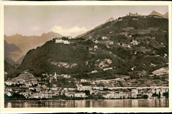 Montreux - Glion - Caux Vorderseite