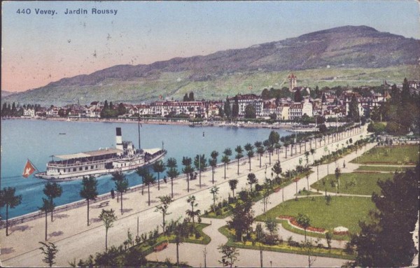 Vevey, Jardin Roussy Vorderseite