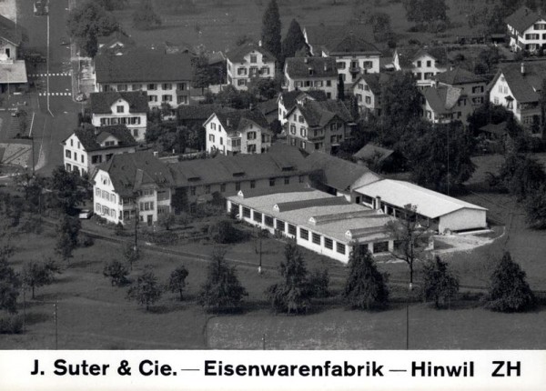 J. Suter & Cie, Eisenwarenfabrick, Hinwil ZH Vorderseite