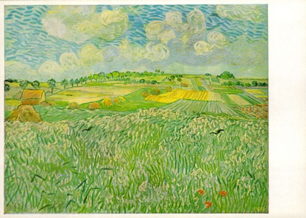 Vincent van Gogh, Landschaft bei Auvers