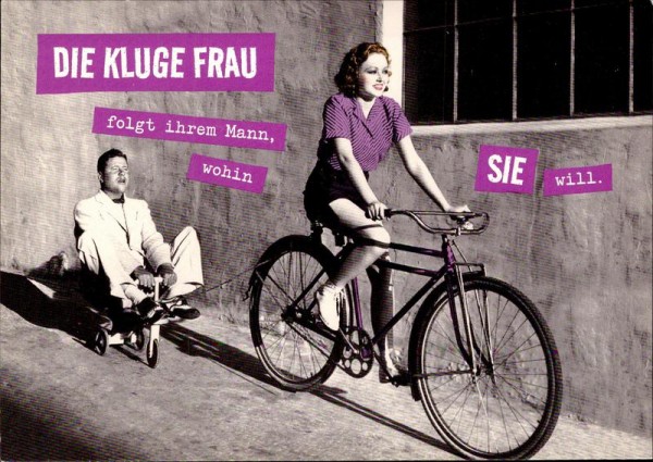 Die kluge Frau... Vorderseite