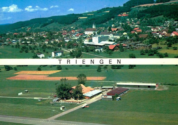 Triengen LU  -  Flugaufnahmen Vorderseite