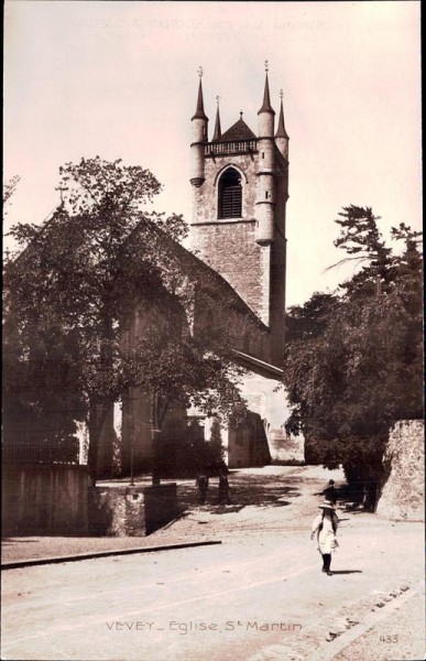 Vevey/Eglise St.Martin Vorderseite