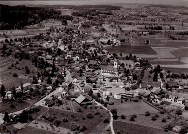 Merenschwand, Flugaufnahme Vorderseite